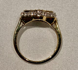 14K Yellow Gold Diamond Ring