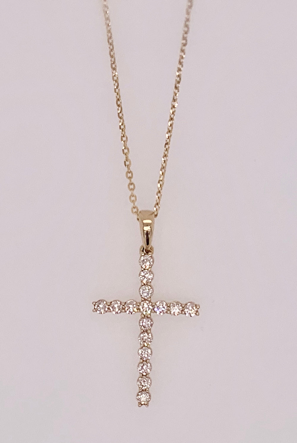 Diamond Cross Pendant