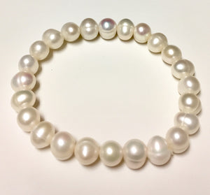 Freshwater Pearl Stretch Bracelets