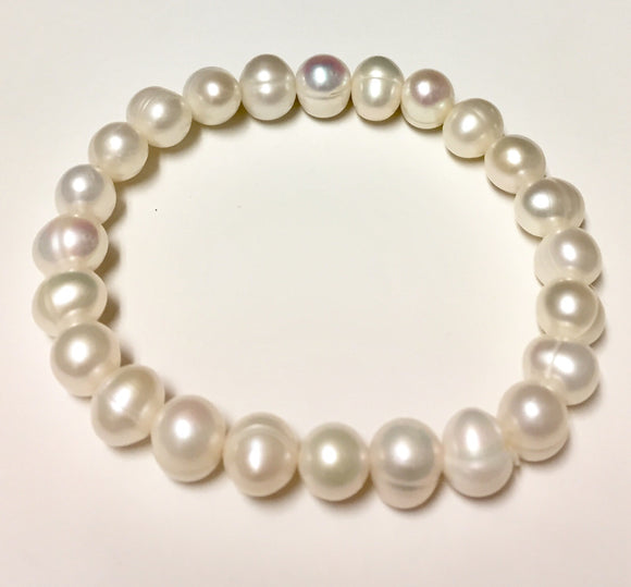 Freshwater Pearl Stretch Bracelets
