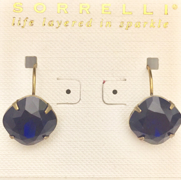 Sorrelli Single Drop Crystal Earrings