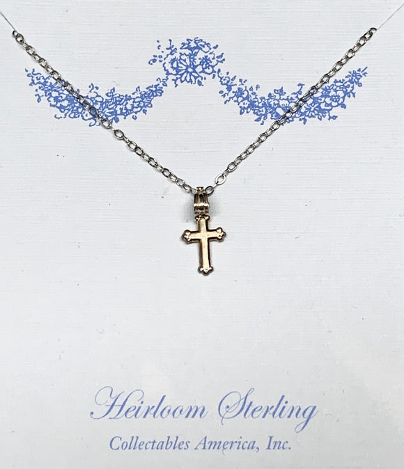Sterling Silver Cross Necklace