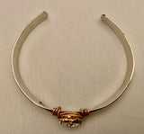 Earth Grace Solitaire Cuff