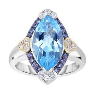 Phillip Gavriel Sky Blue Topaz Ring