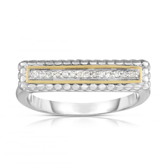 Phillip Gavriel Diamond Bar Ring