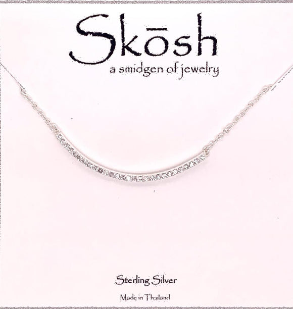Skosh Curved Bar Necklace