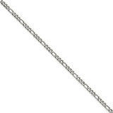 Stainless Steel 5.30mm 18in Figaro Chain