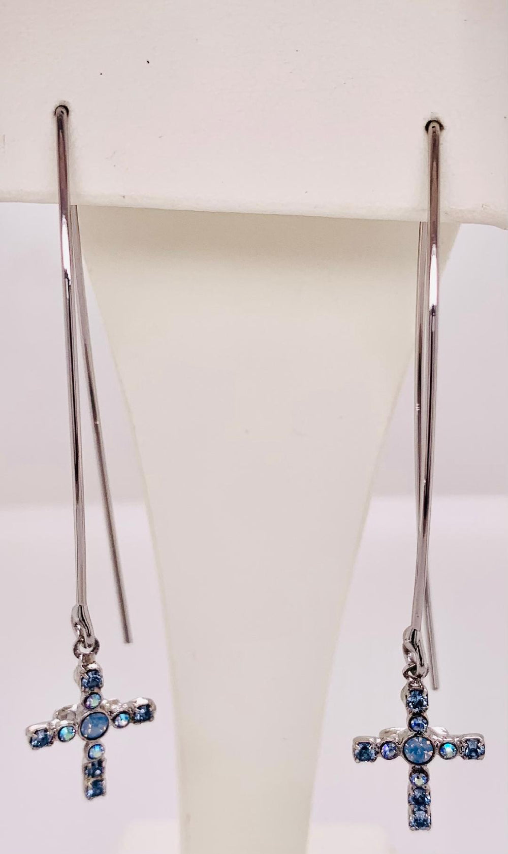 Jodie Cross Hoop Earring