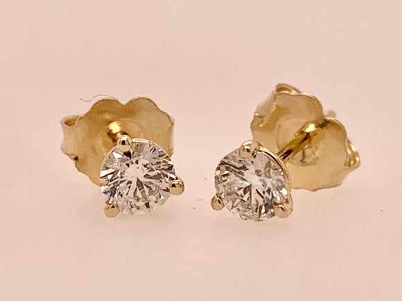 .52 Carat TW Diamond Stud Earrings