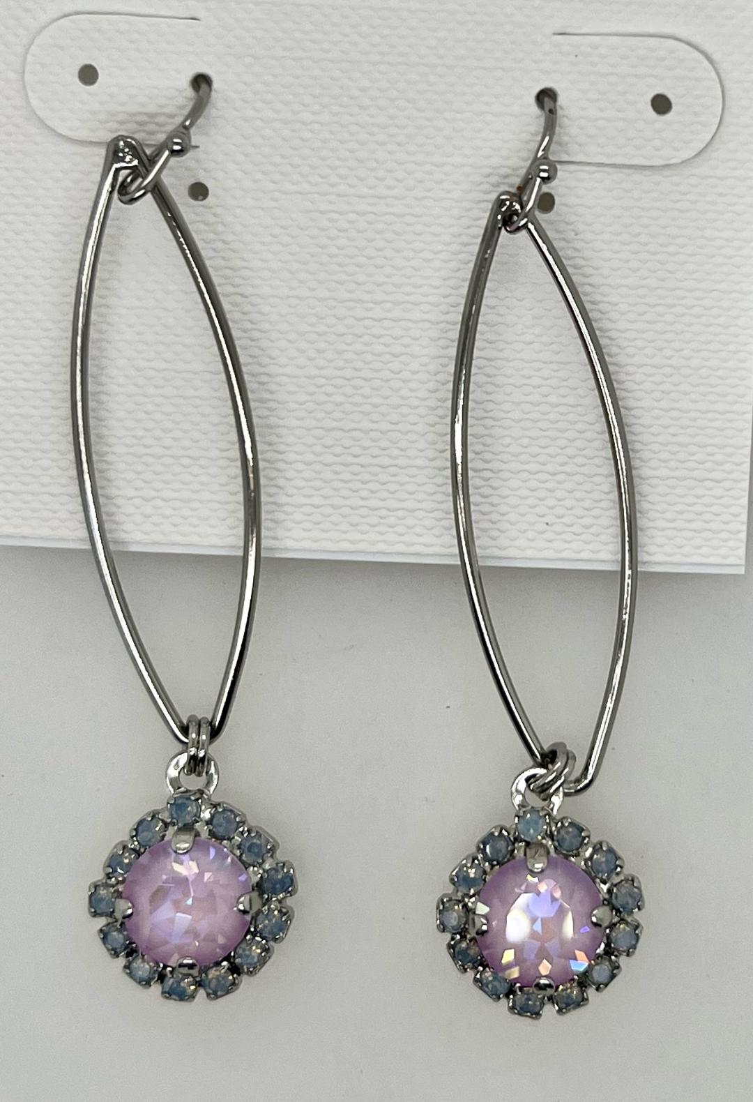 Haute Halo Dangle Earring