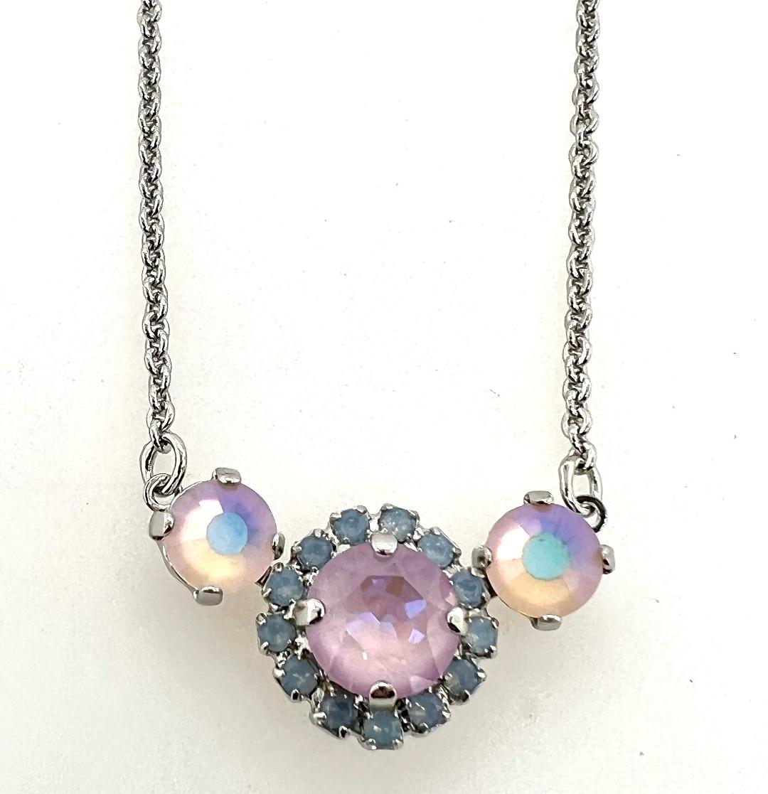 Haute Halo Simple Pendant Necklace